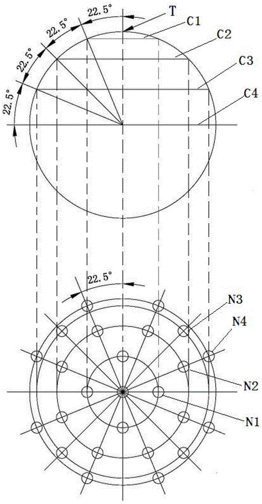 Supercharger impeller blade machining method based on on-machine measuring