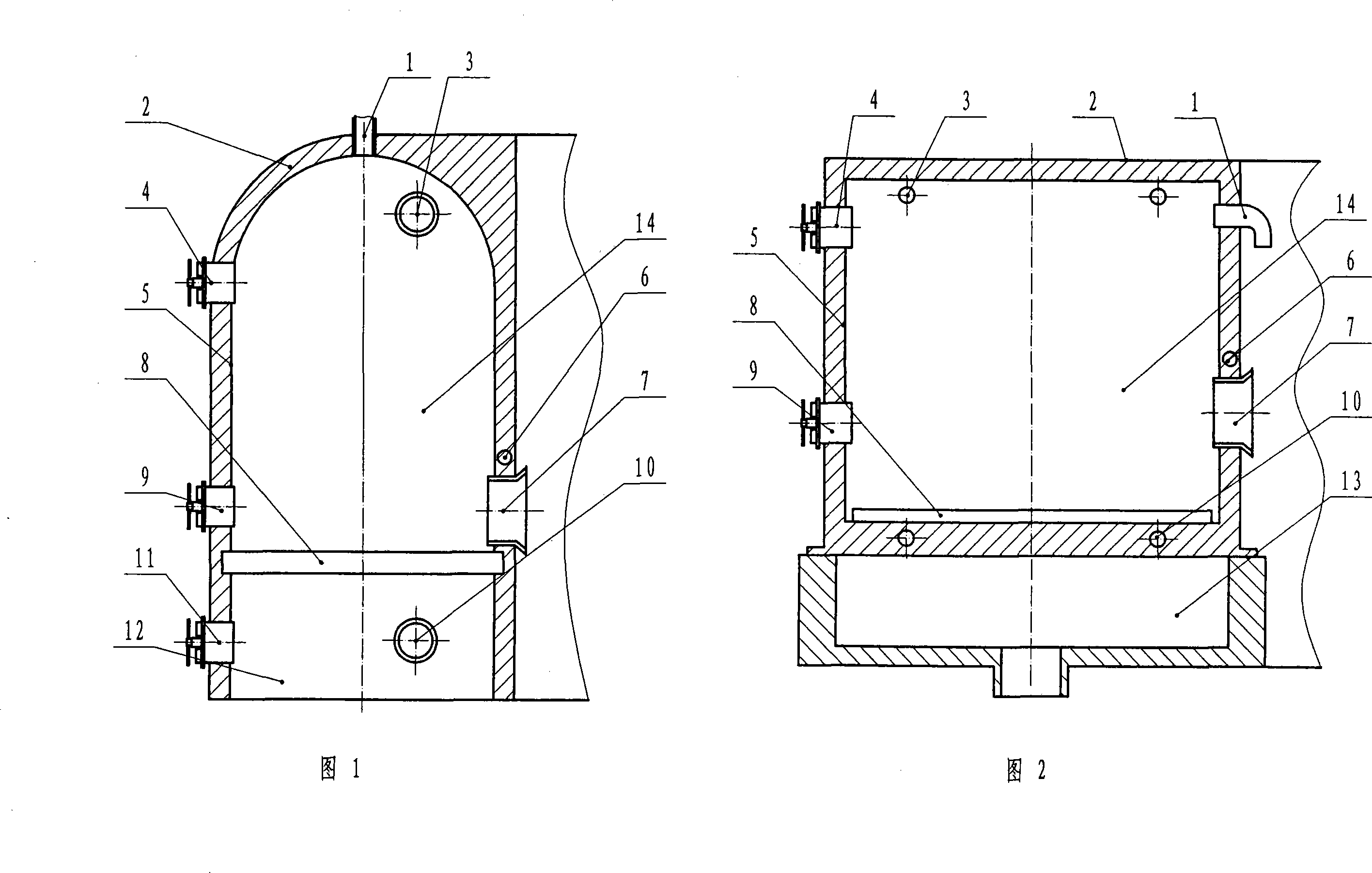 Coal gasified supercharging reverse-combustion flaming type coal combusting device