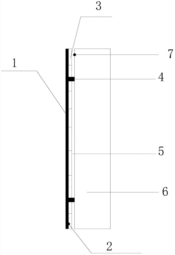 Method for preventing mosaic hollowing and shedding of vitrified tiles