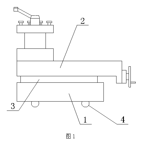 Lifting knife rest work table