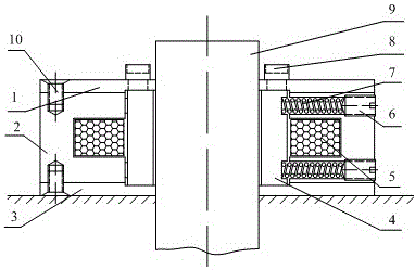 A brake device for linear motor