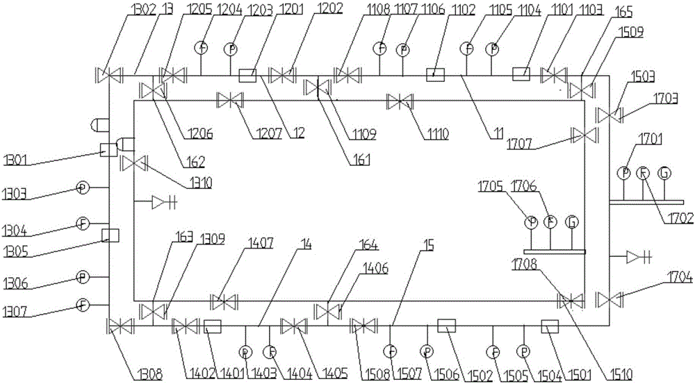 Oil and gas pipeline defect detecting and monitoring experimental platform