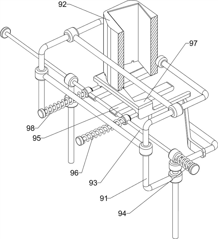 Wood corner cutting equipment for furniture