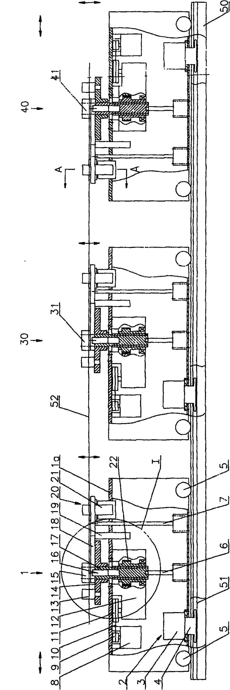 Automatic bending machine capable of continuously bending steel bars with different semi-diameters