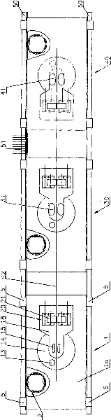 Automatic bending machine capable of continuously bending steel bars with different semi-diameters