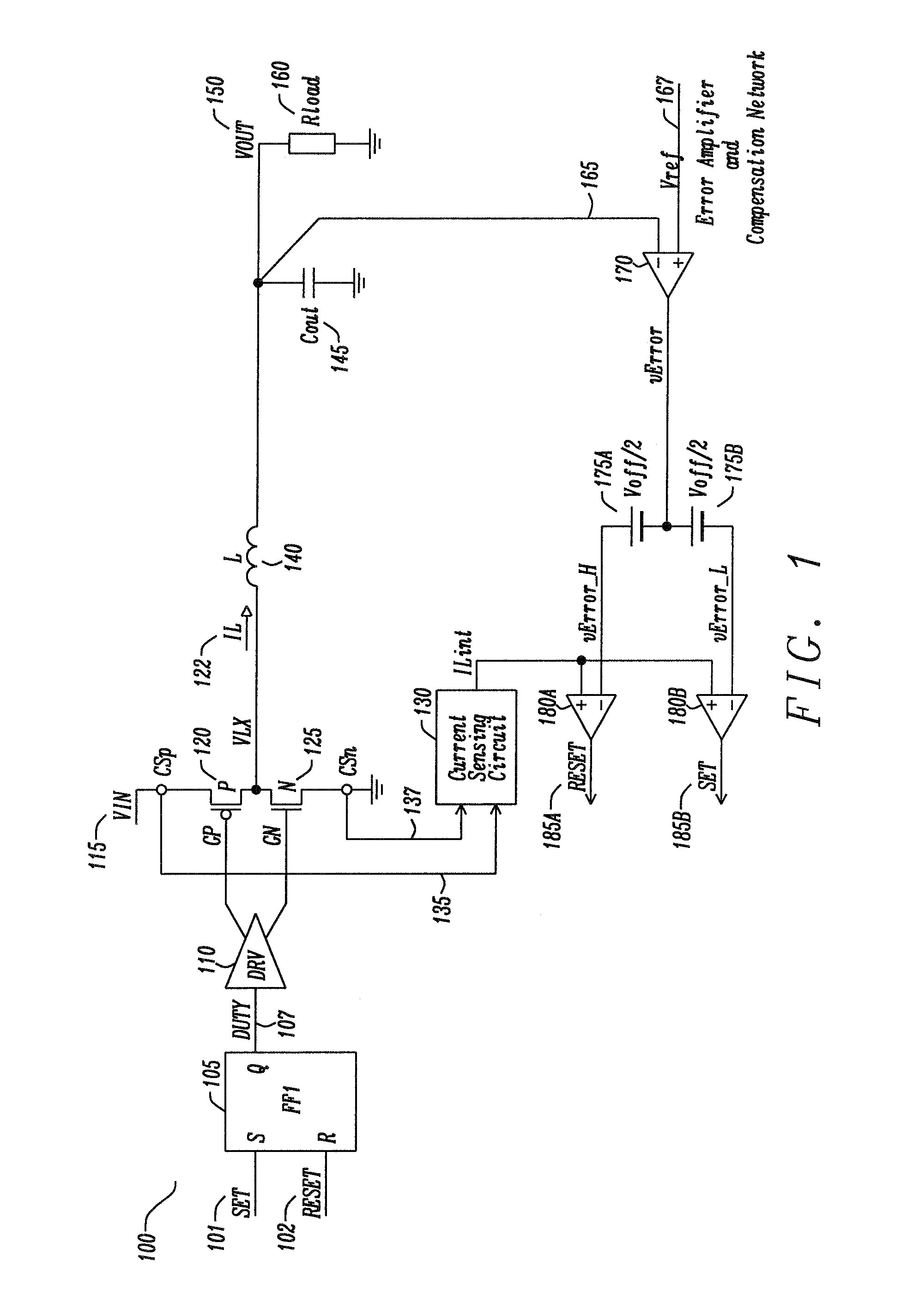 Control Scheme for Hysteretic Buck Controller with Inductor Coil Current Estimation