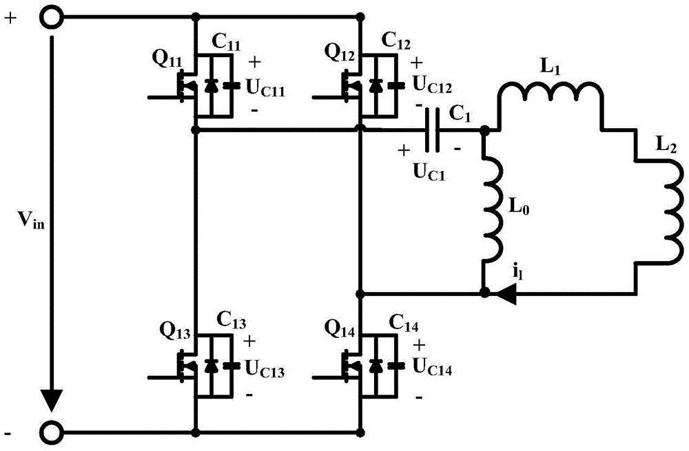 Electromagnetic resonance wireless charging device and control method based on cll resonance conversion