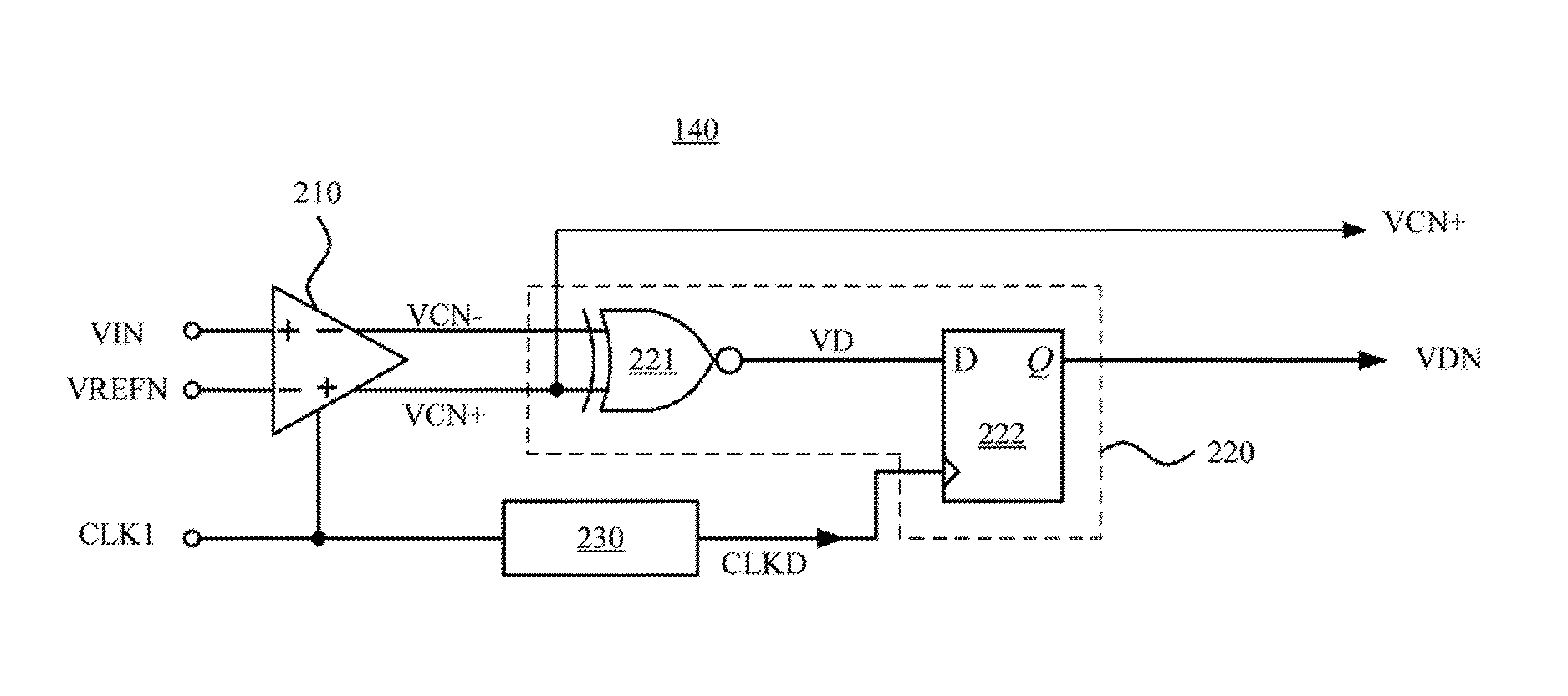 Analog to digital converter and data conversion method