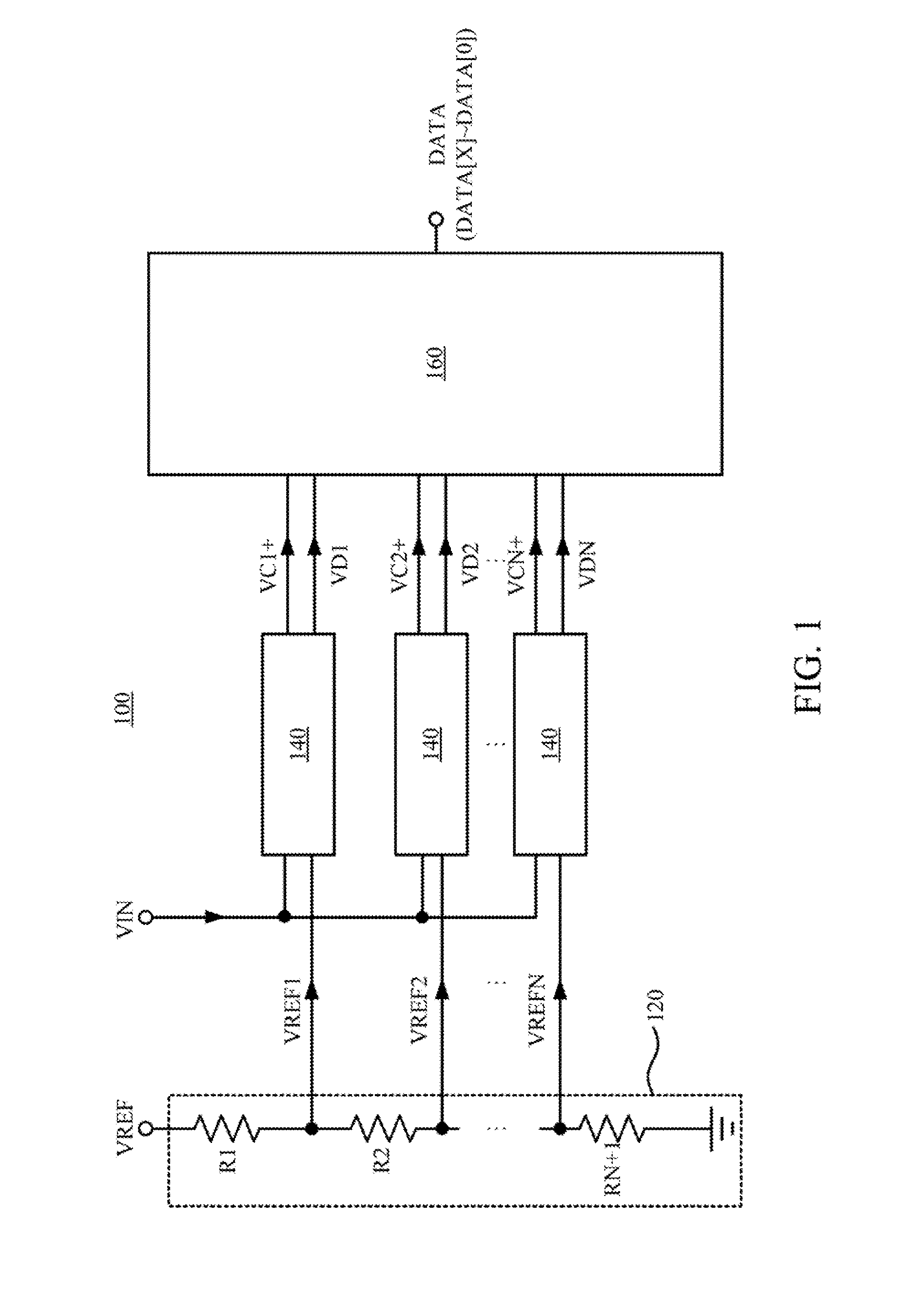 Analog to digital converter and data conversion method