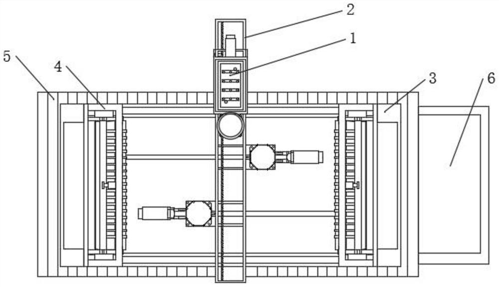 Novel full-automatic edge cutting device for refrigerator liner and machining process thereof