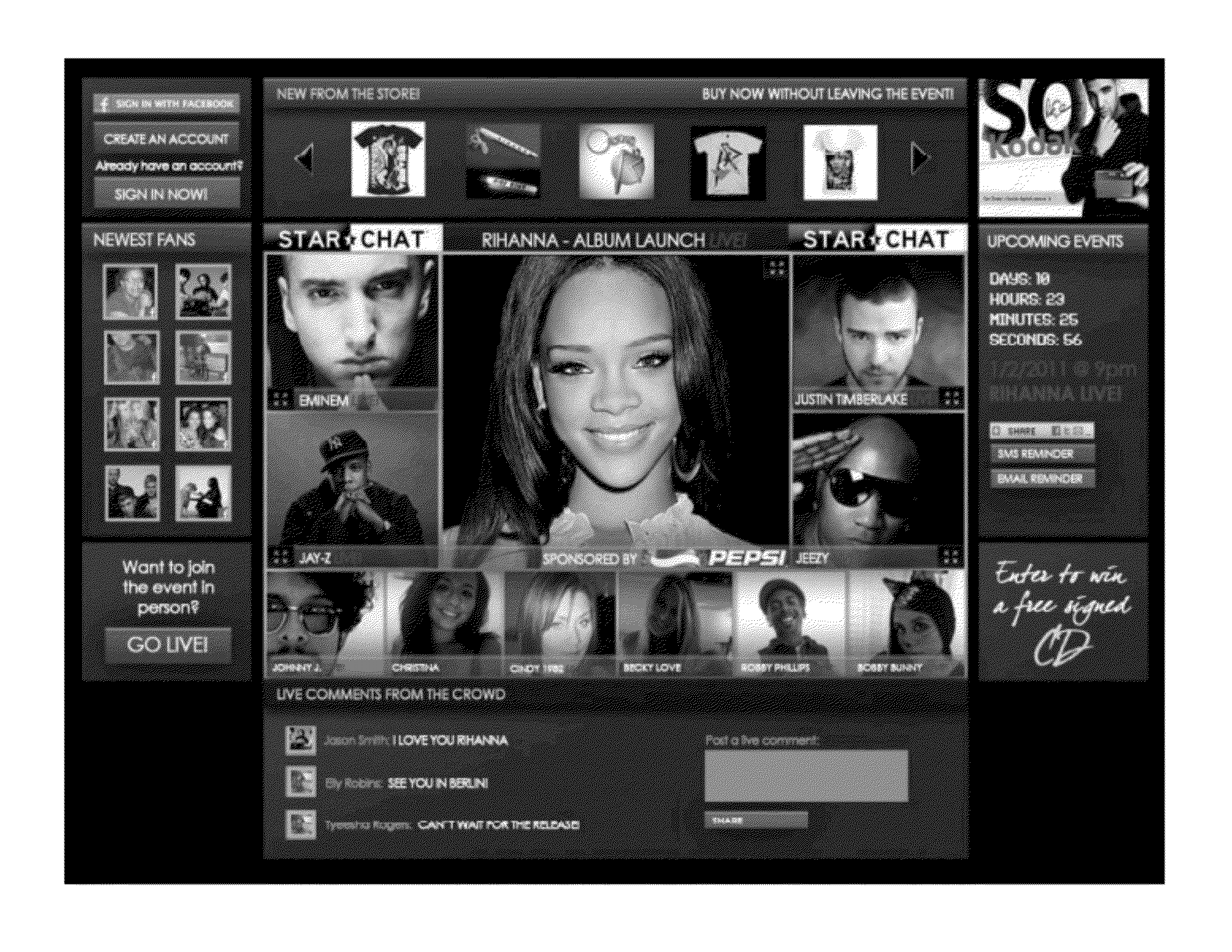 System for combining video data streams into a composite video data stream