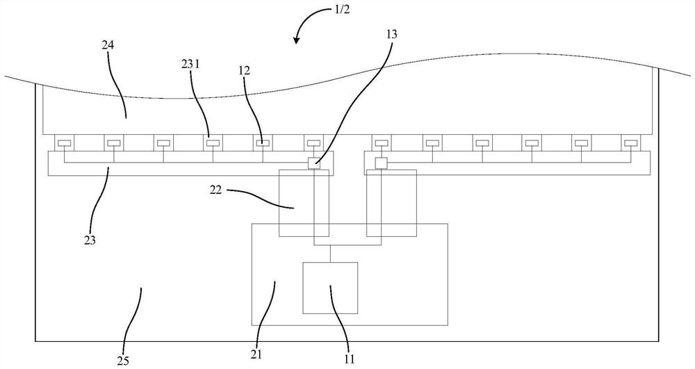 Display panel control circuit, display panel and display device