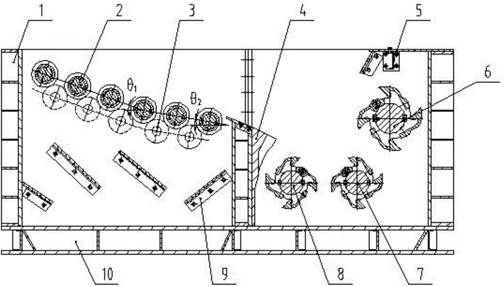 A mine-used differential three-roller gear crusher