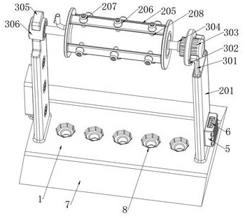 Spraying dust-settling device for tunnel portal construction muck truck