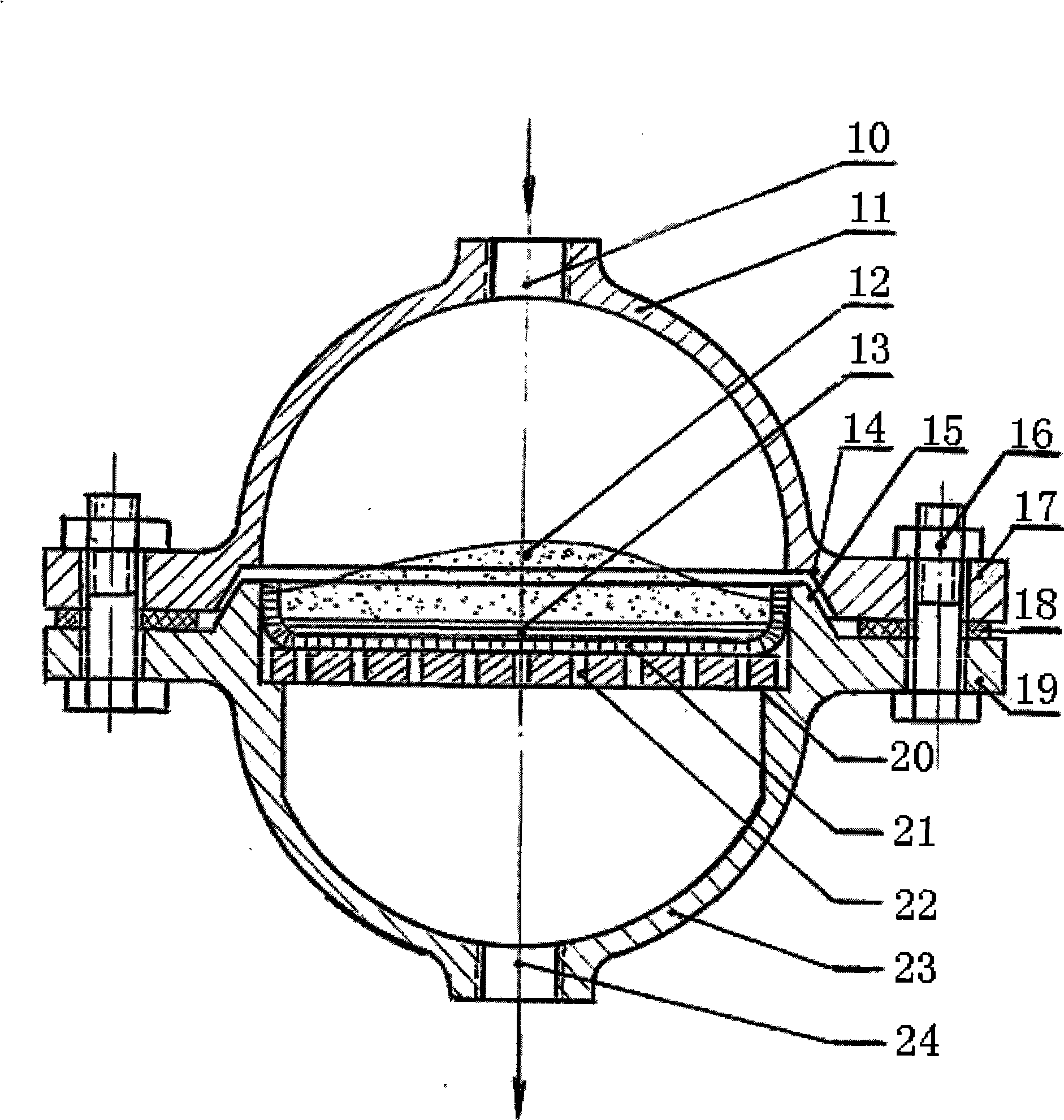 Door-based calibration method for water turbidometer and its sample collection system