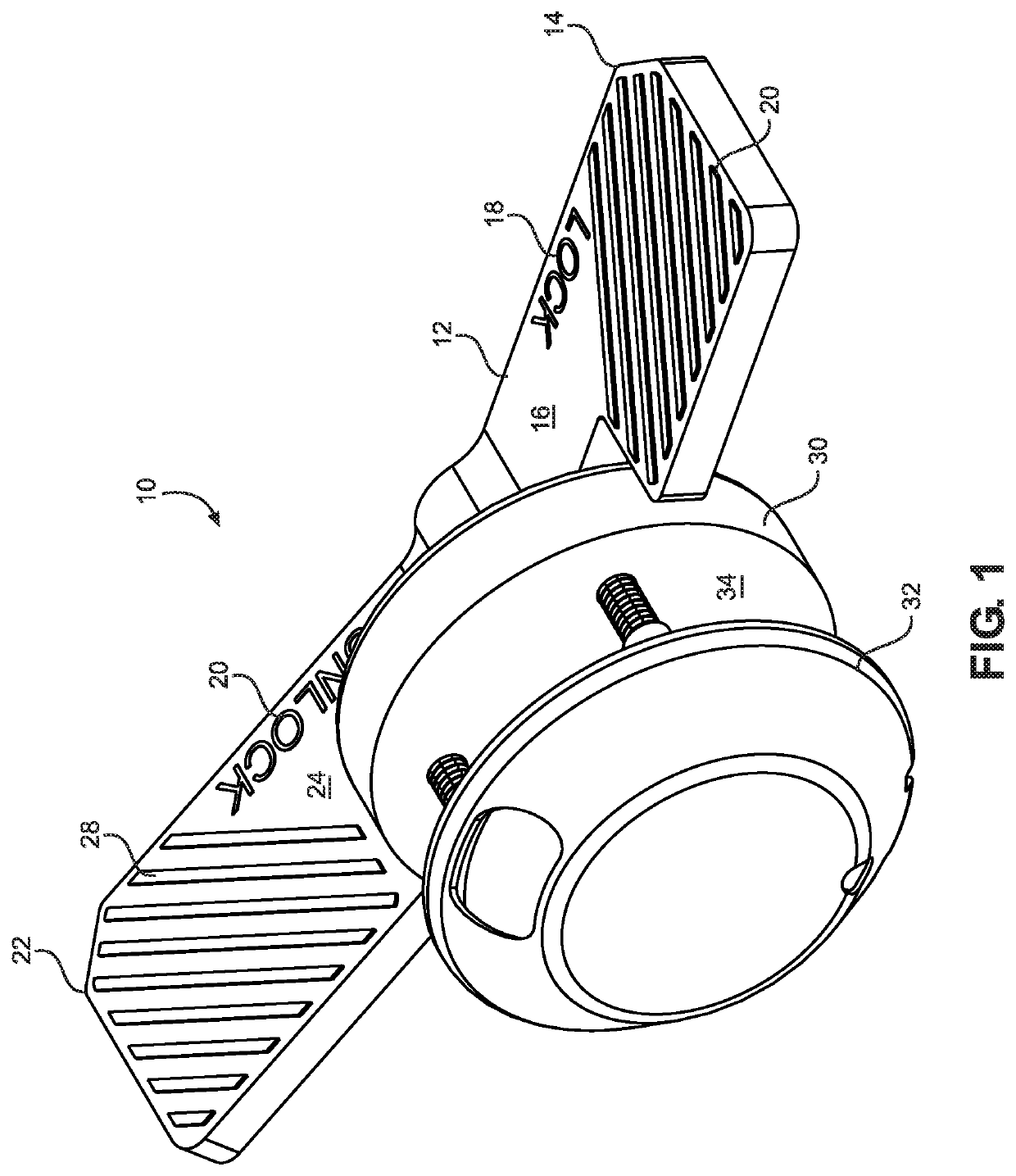 Novel Door Latching System Configured For Foot Use