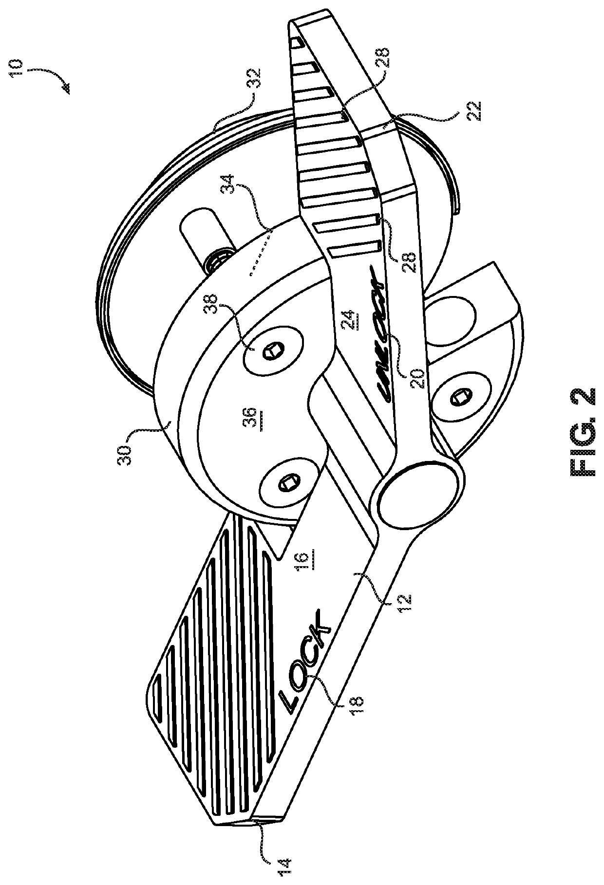 Novel Door Latching System Configured For Foot Use