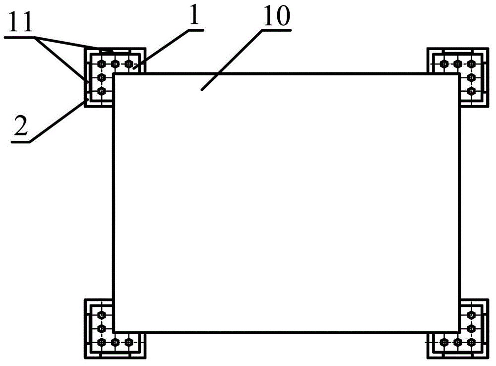 Cab fixing structure of self-dumping truck for mines