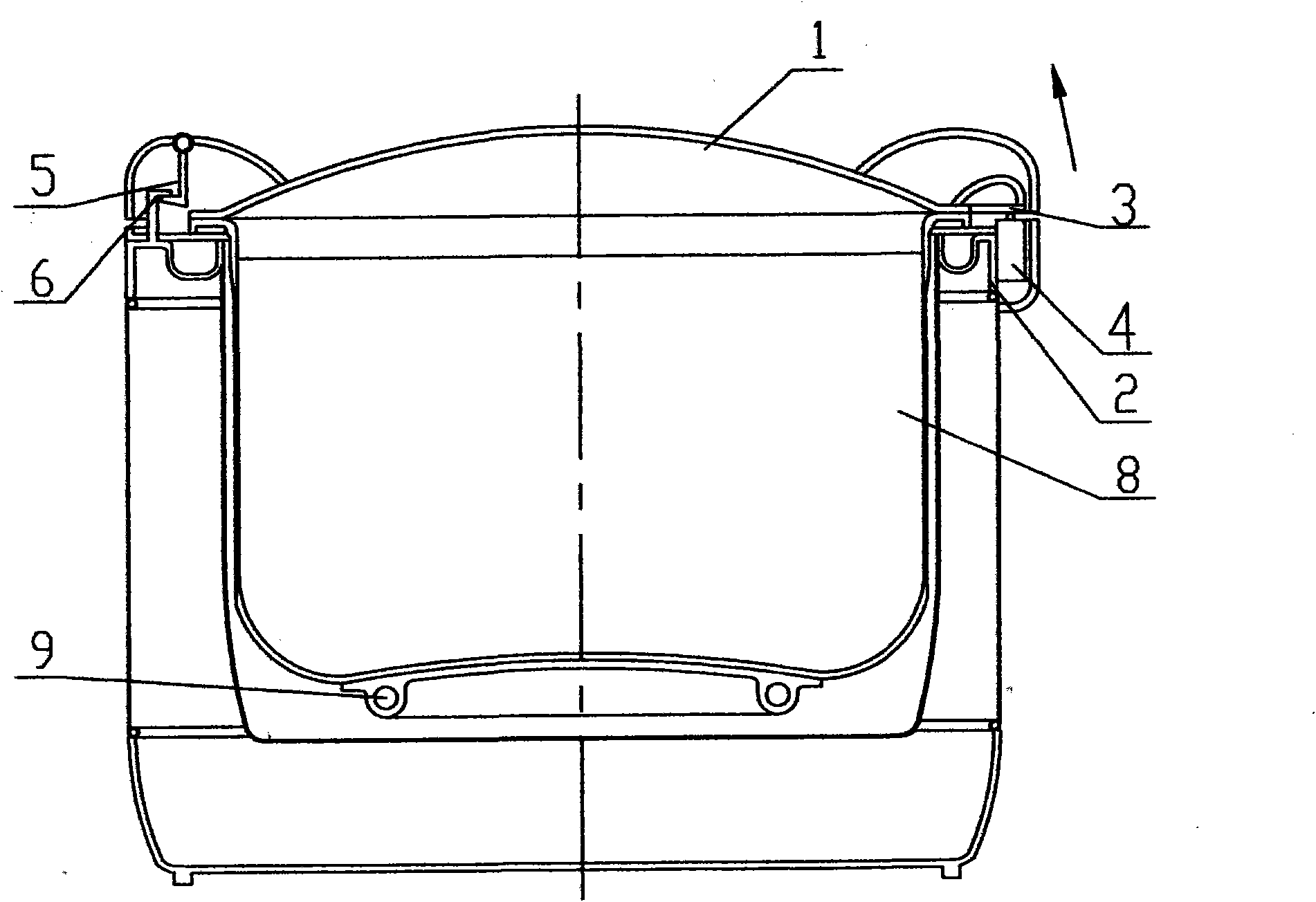 Movable cover controlling device