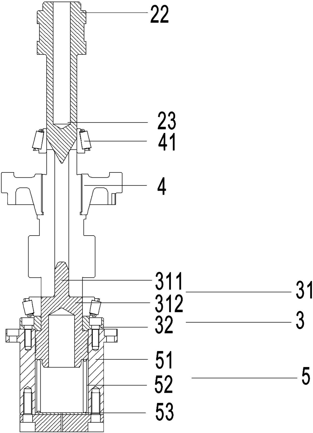 Tapered roller bearing press-fitting mechanism, press-fitting method and press-fitting mistake-proofing method thereof