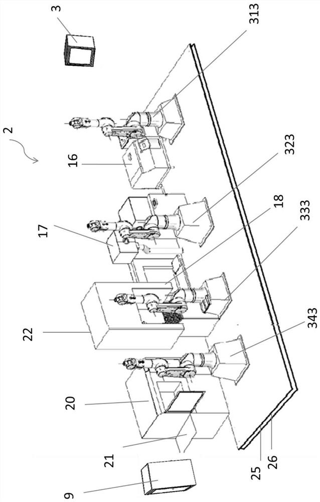 Automated method for treating a biological tissue in order to produce a tissue matrix