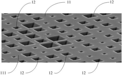 Silicon structure with patterned surface and preparation method thereof and solar cell