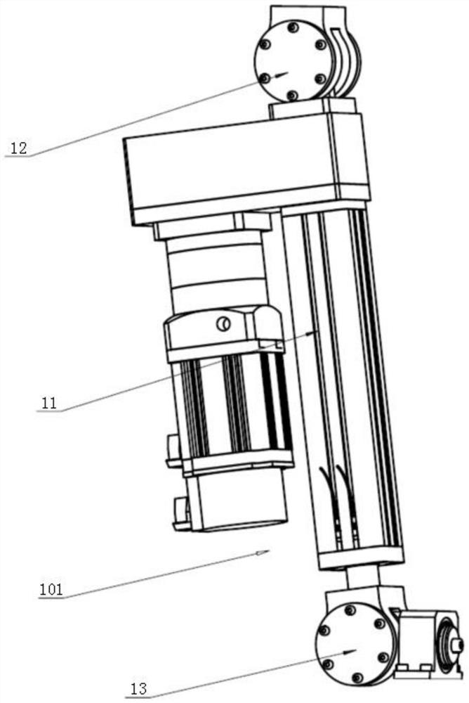 A Three-DOF Parallel Mechanism Based on Electric Cylinder