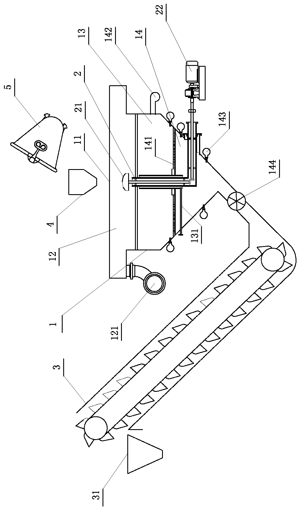 Ferronickel granulation method and ferronickel granulation device