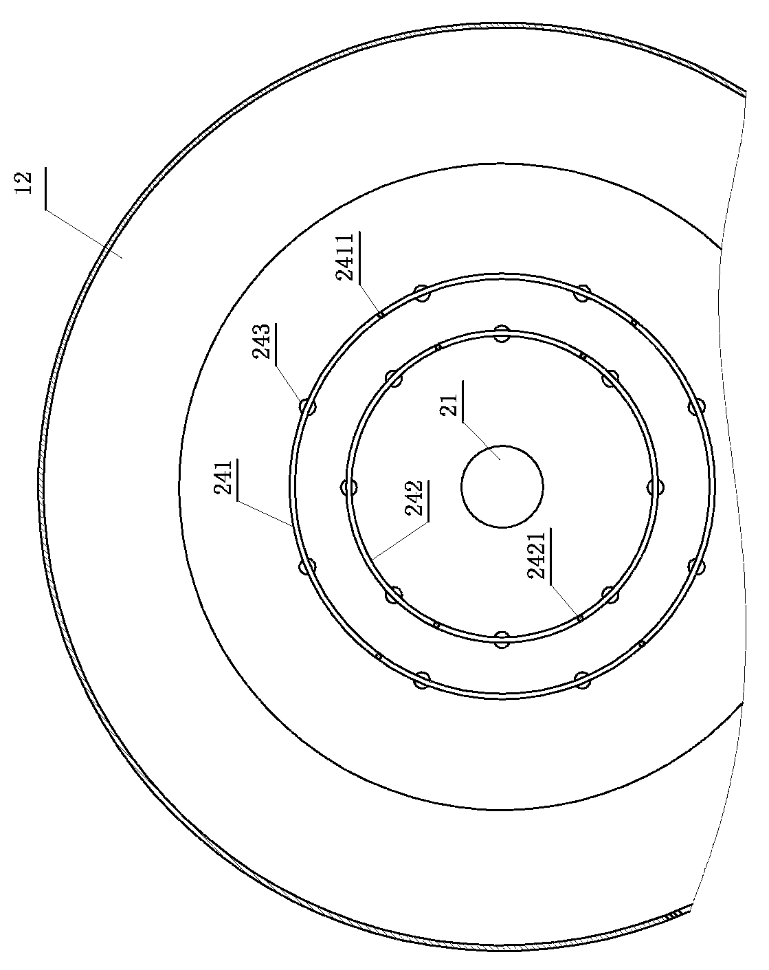 Ferronickel granulation method and ferronickel granulation device