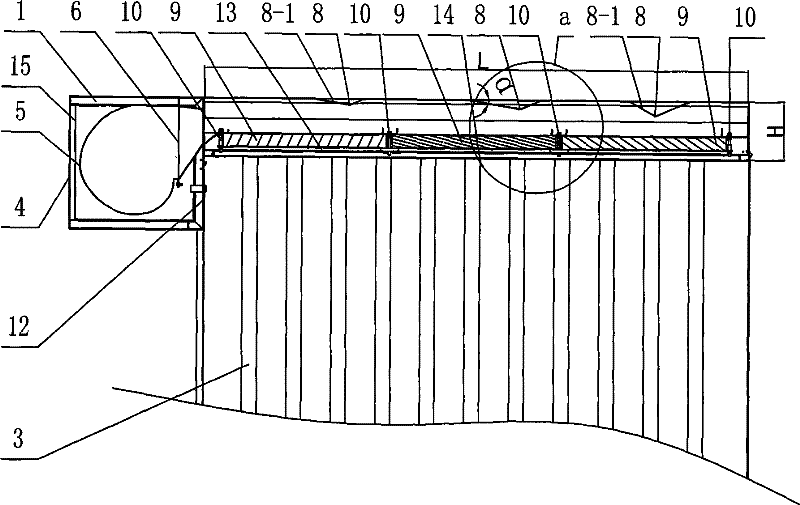 Filtering unit of side-air intake ultra-thin draught fan