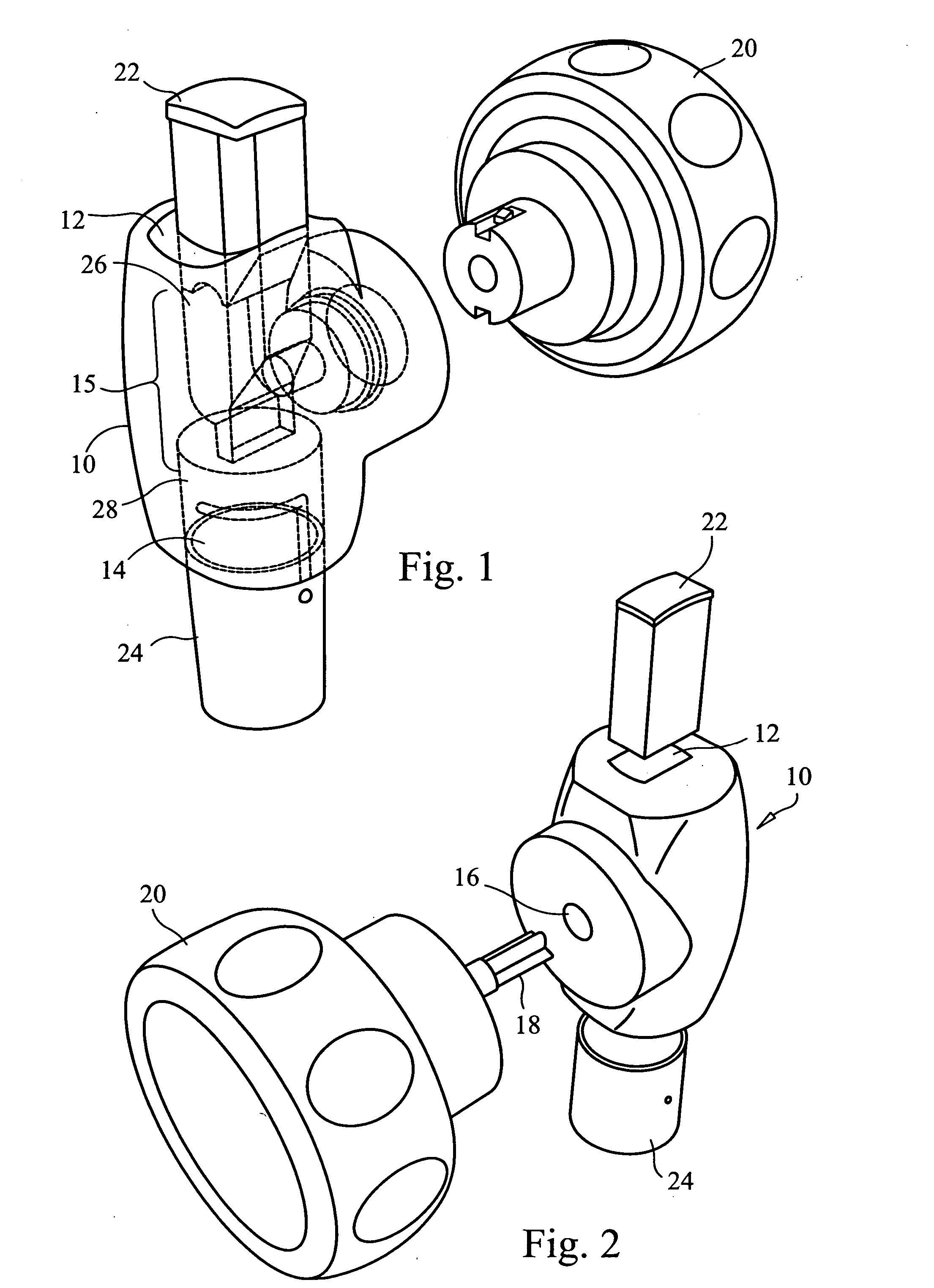 Power driven bone crusher and method for bone crushing