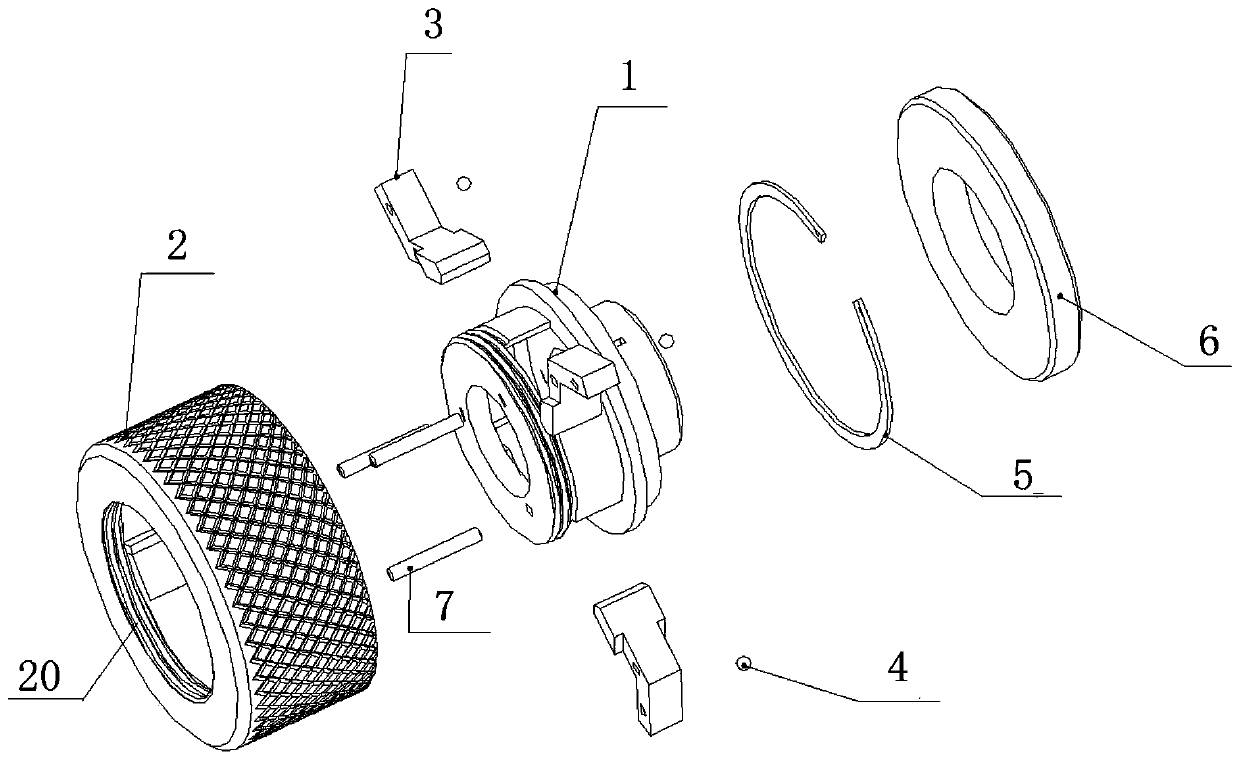 Fast clamping drill chuck