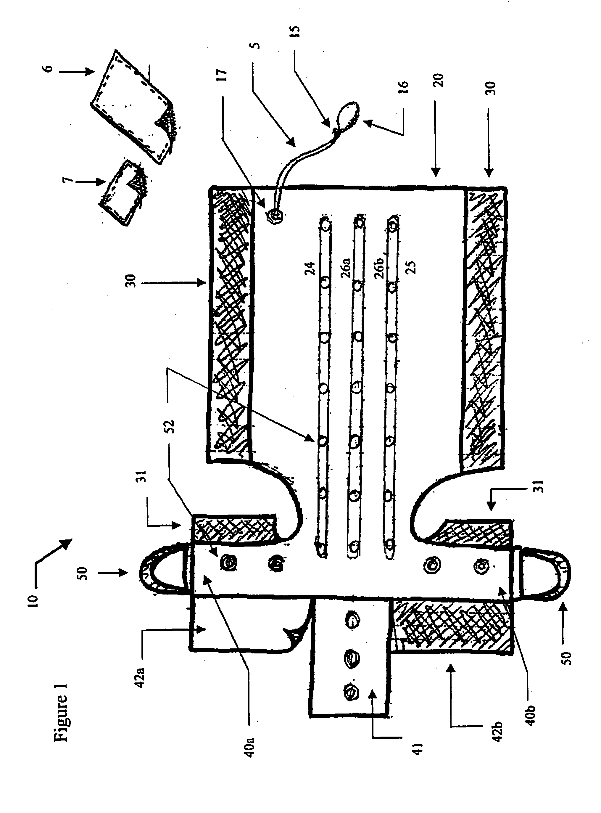 Immobilizing and supporting inflatable splint apparatus