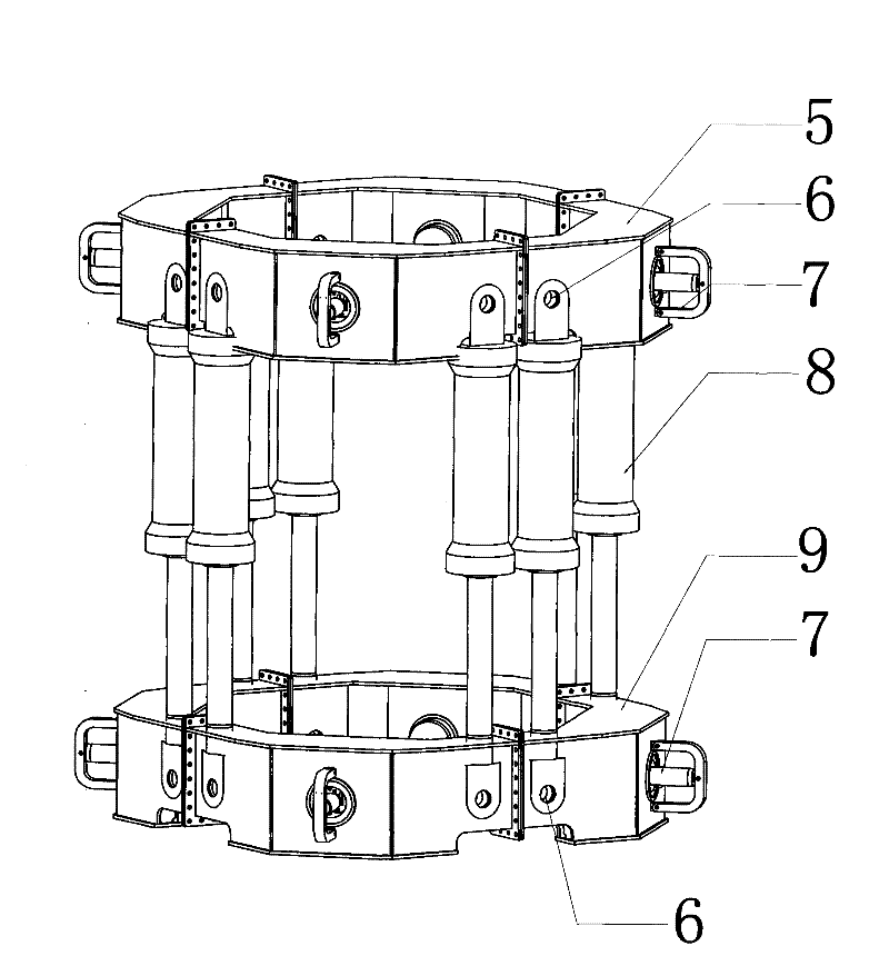 Lifting apparatus for ship