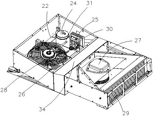 A refrigerated and refrigerated vehicle for vehicles with heat insulation and energy storage and a refrigerated vehicle