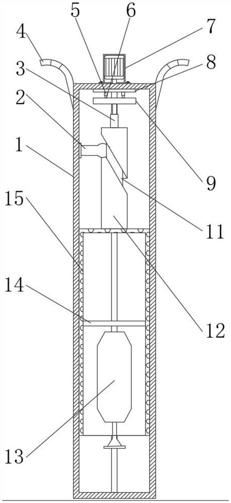 Mosquito and fly killing device for livestock breeding