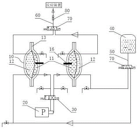 Multi-medium non-contact type continuous conveying device