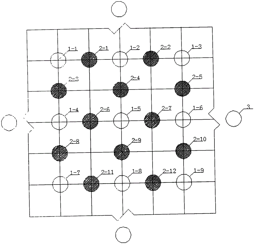 Construction method for piling prestressed concrete hollow pile into thick-layer soft soil processed by cement mixing piles