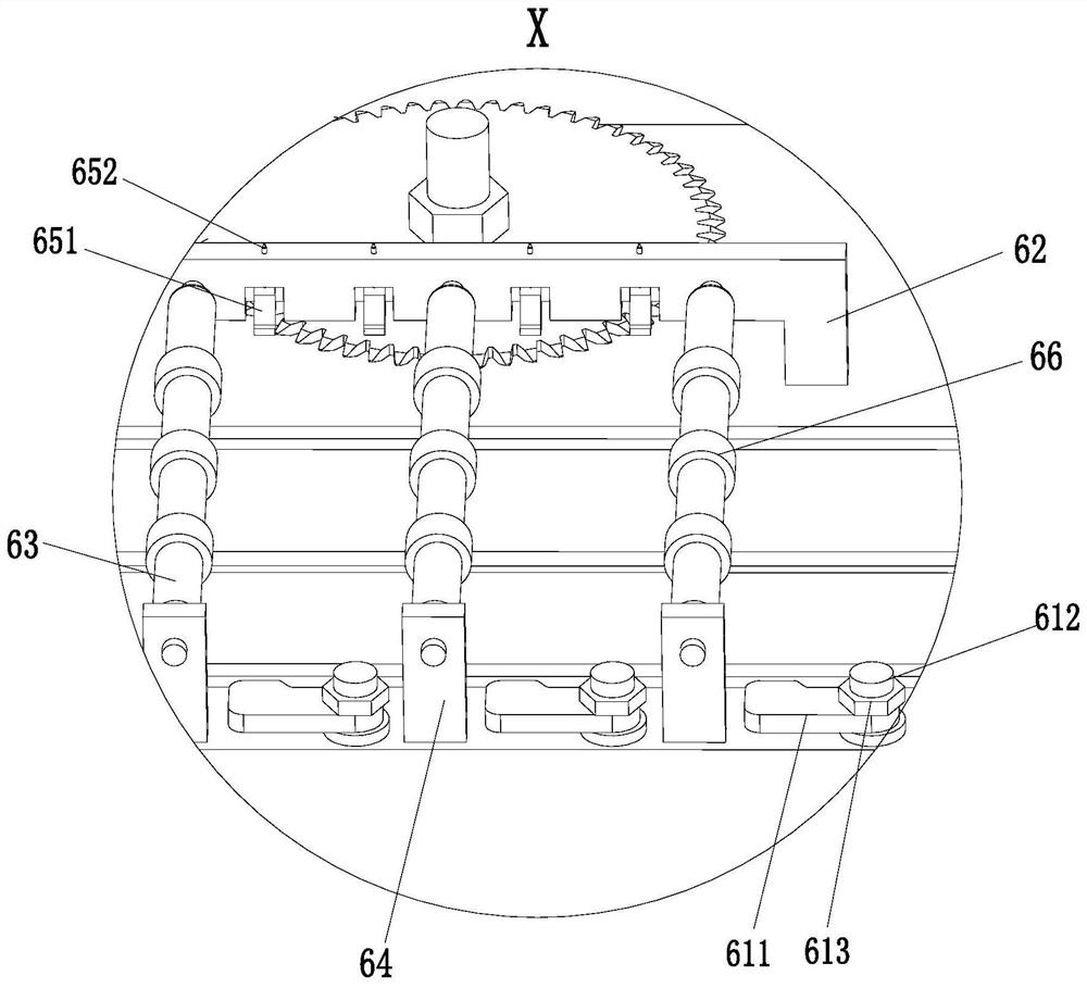 A plate slotting machine