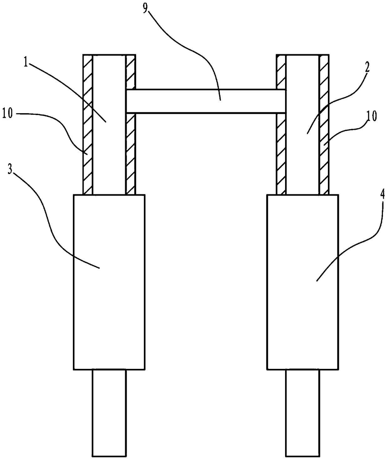 A portable dual-microphone sound source identification and localization device