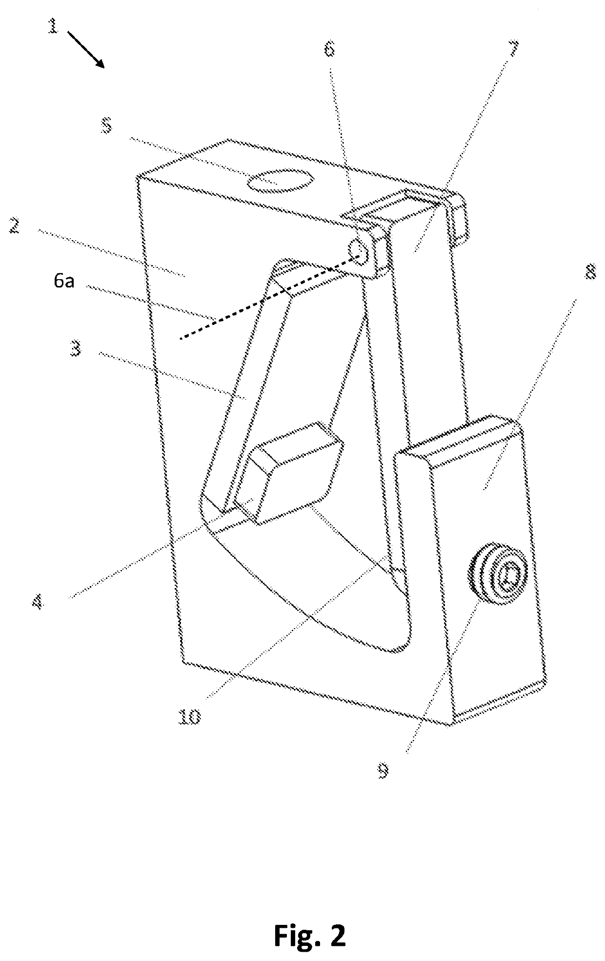 Single Axis Accelerometer with Inertial Threshold