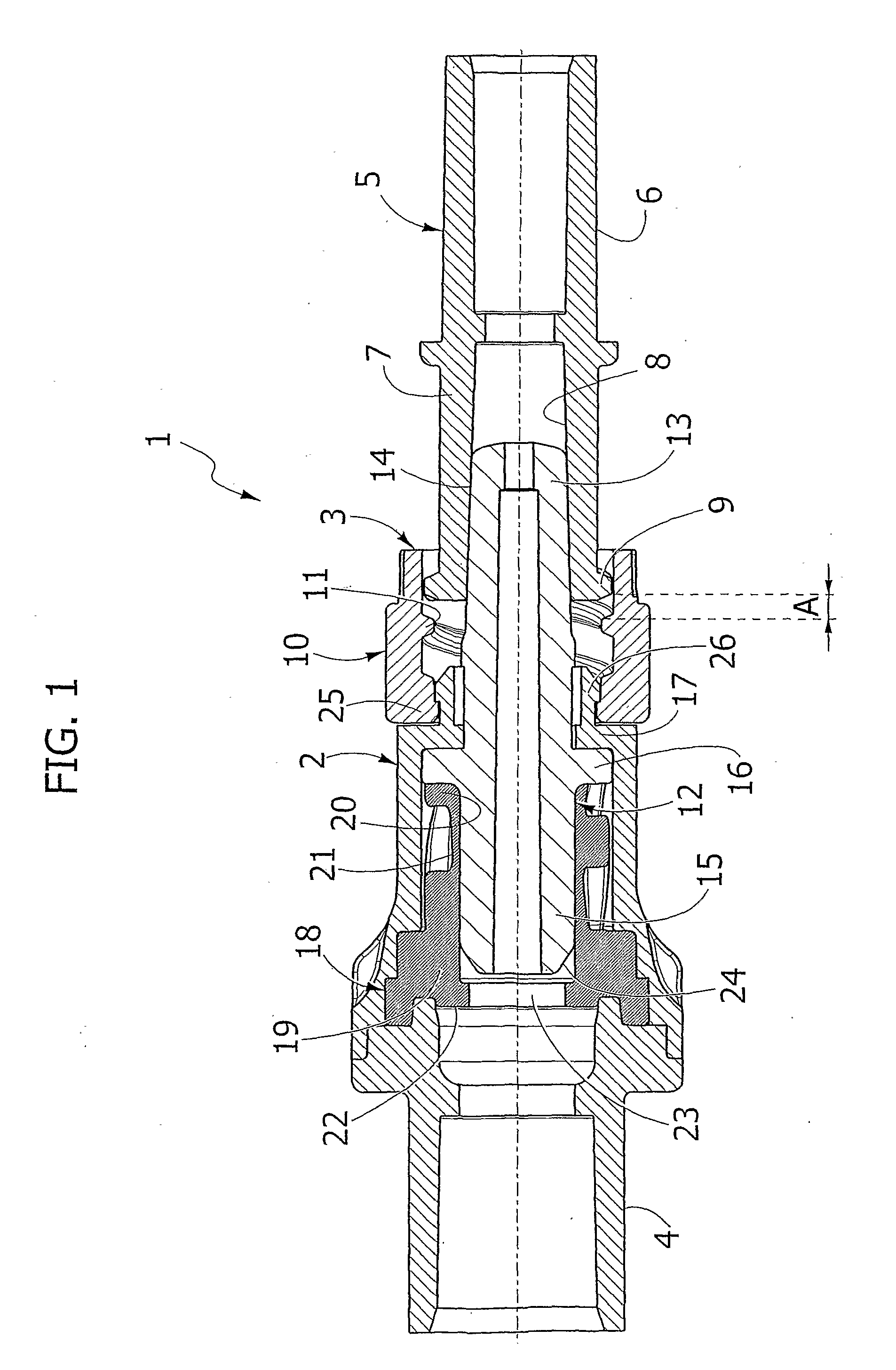 Valve connector for medical lines