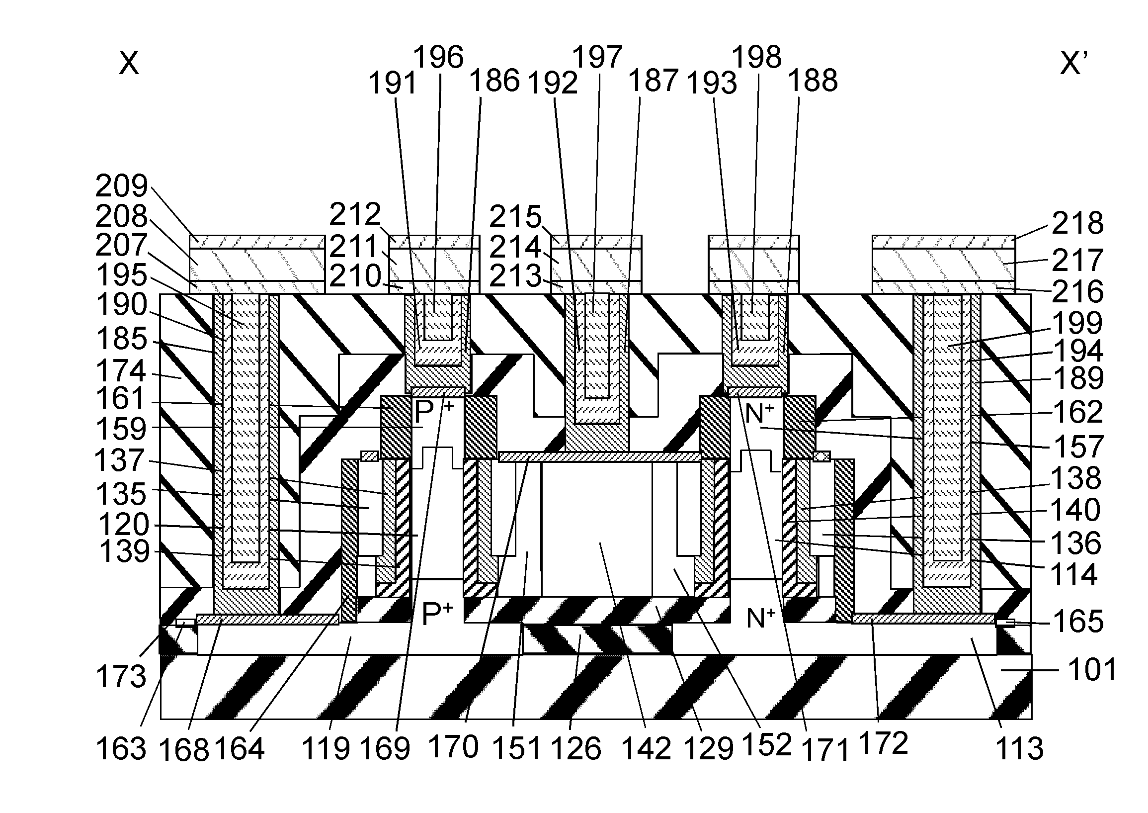 Semiconductor device and production method