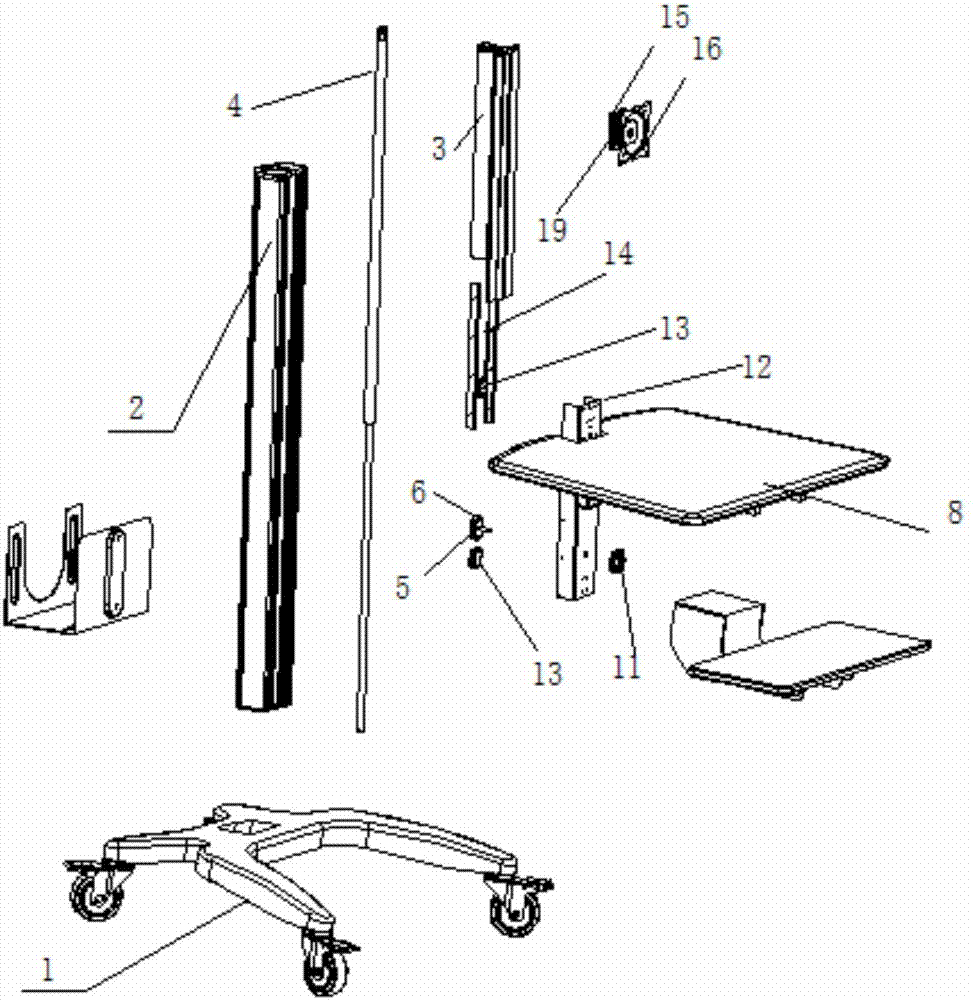 Multifunctional mobile office vehicle