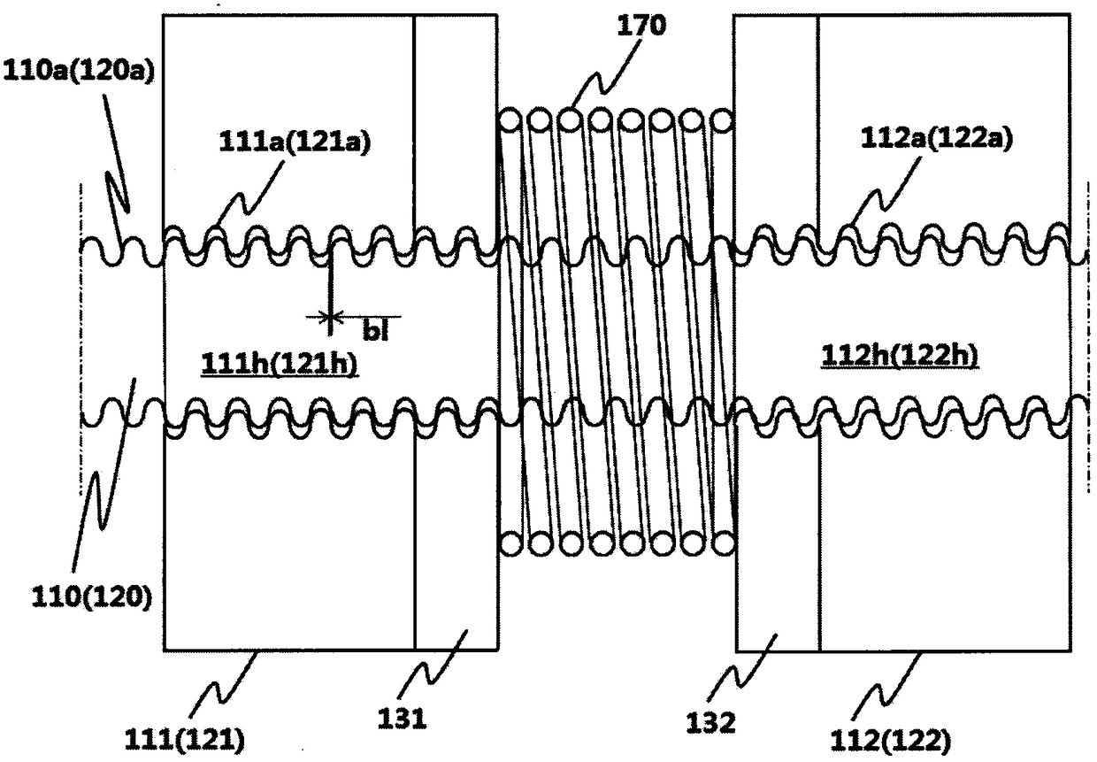 Device for forming edge of lead wire of secondary battery