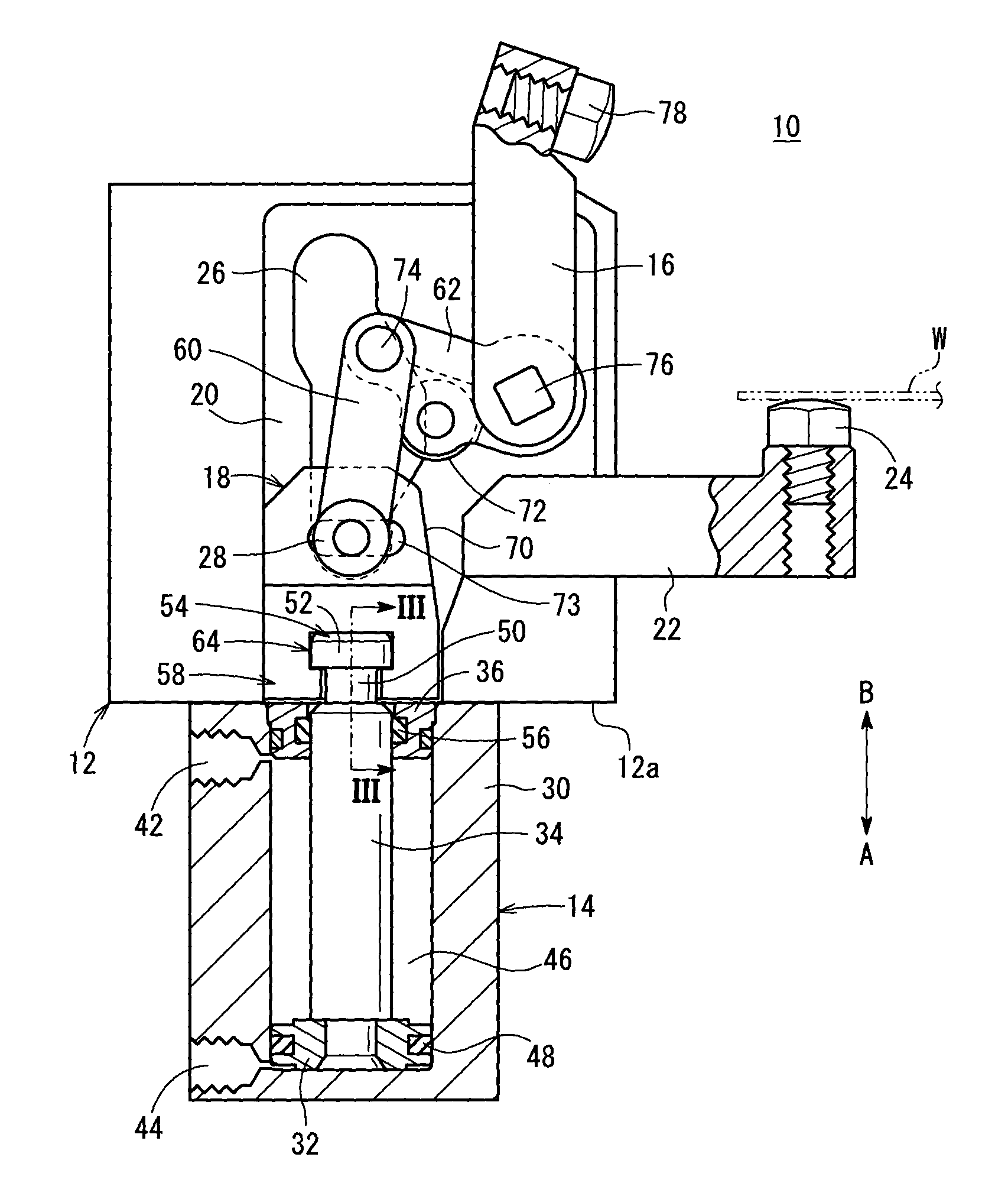 Clamp apparatus