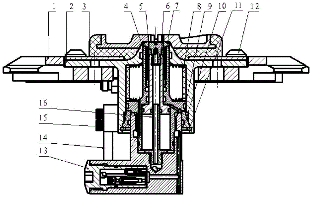 Probe of FDT (Formation Dynamic Test) module type formation tester