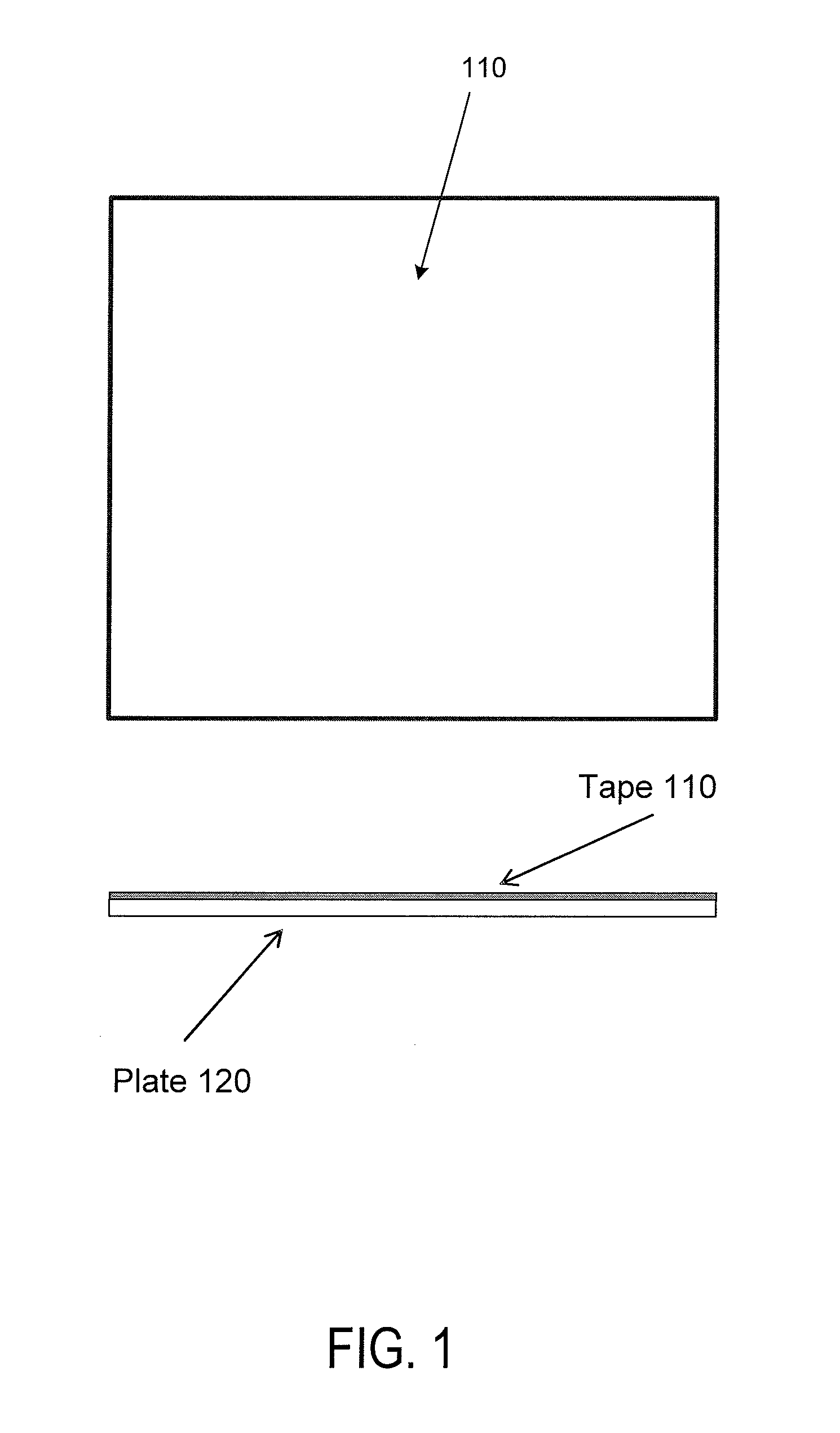 Deposition of phosphor on die top using dry film photoresist