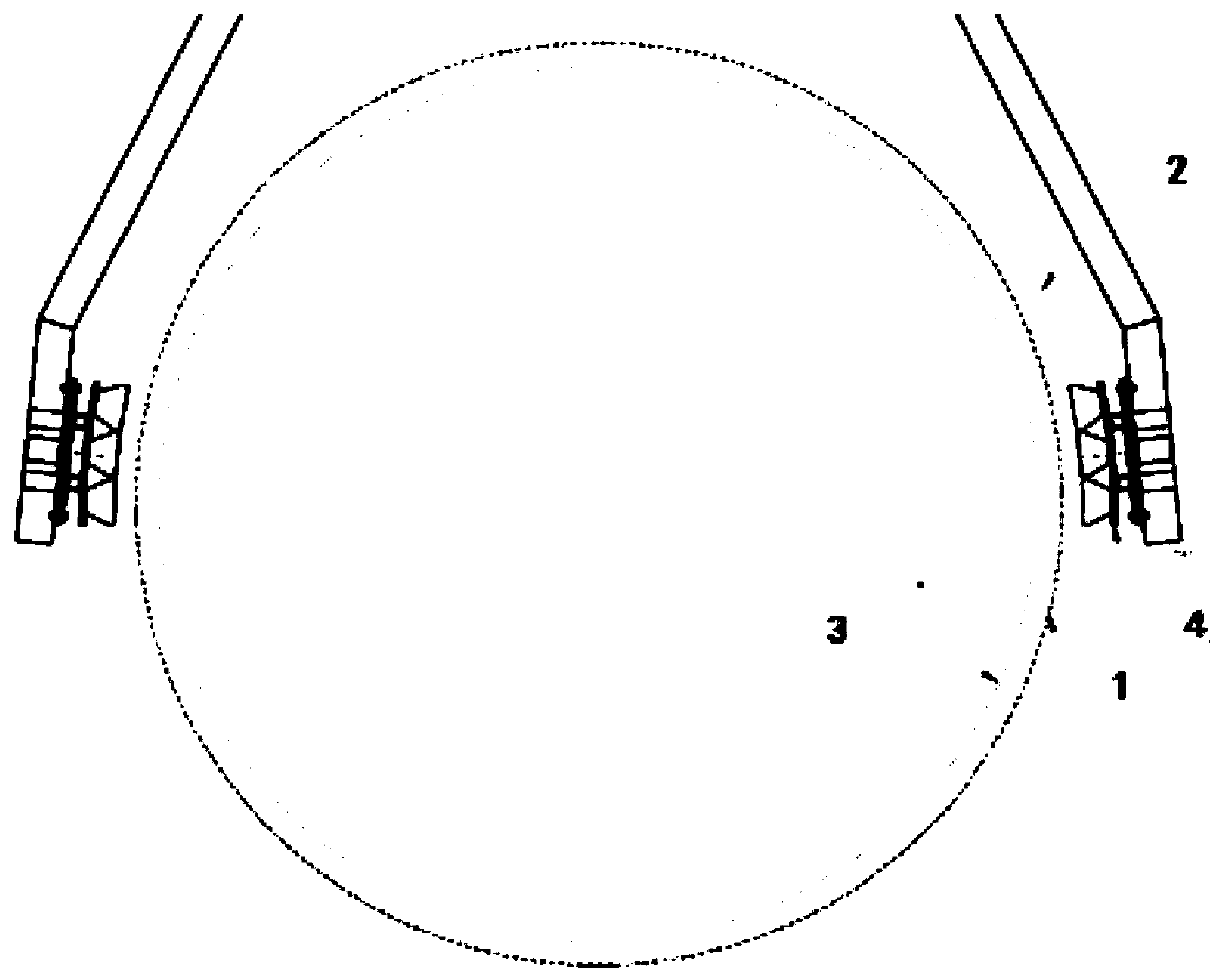 Preparation method of impact-resistant strain-corrosion-resistant continuously-wound glass steel tube