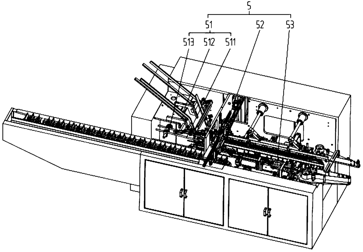 Tea packaging production line